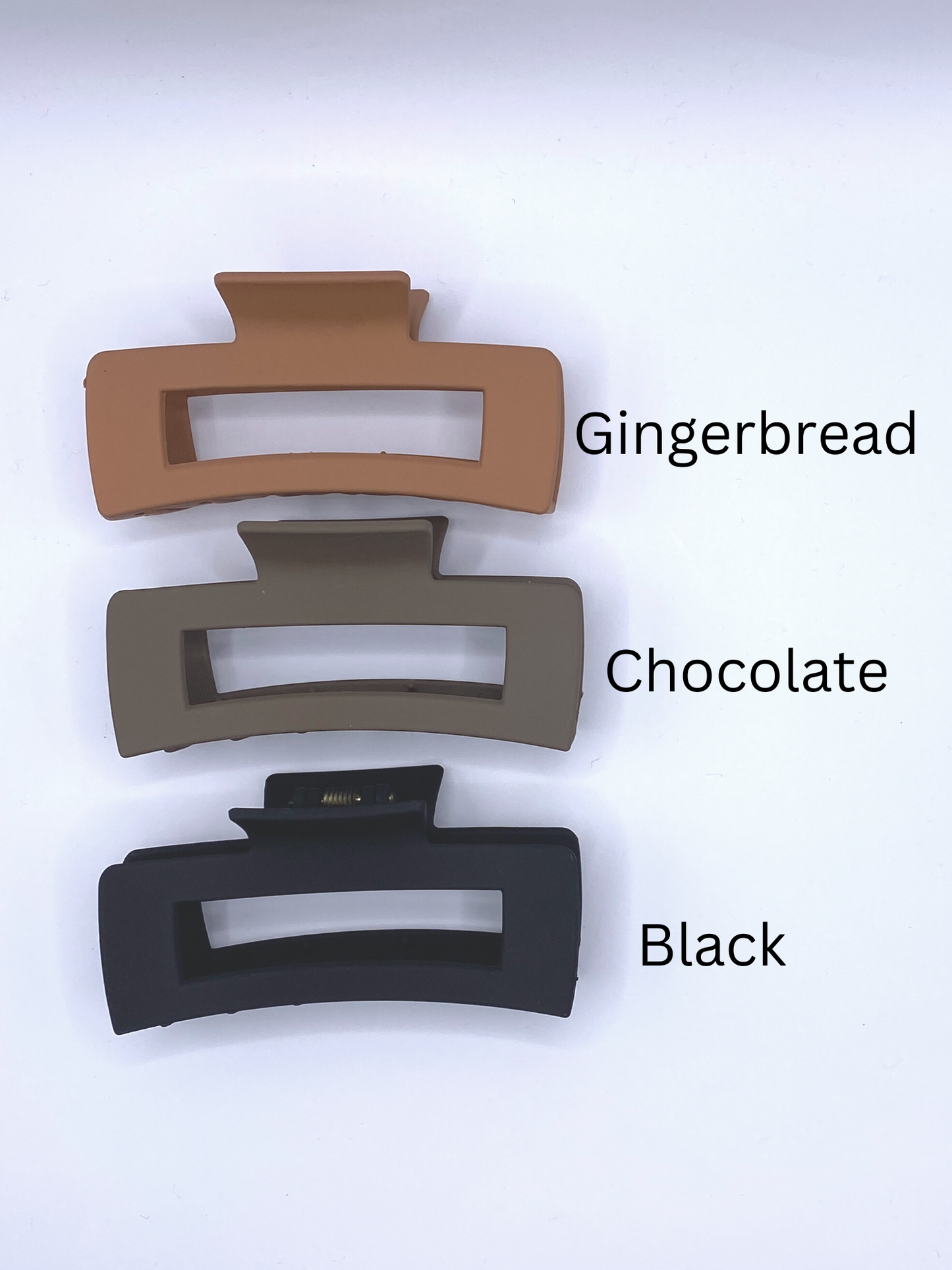 XL Square Matte Hair Claws