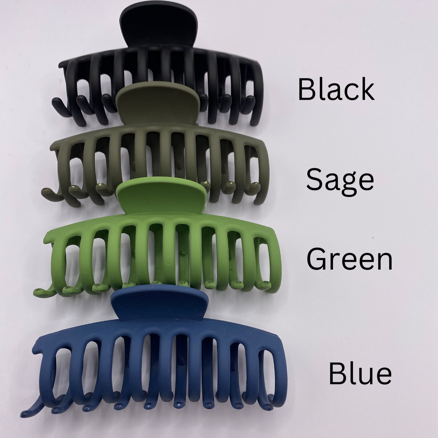 Medium Round Matte Hair Claws