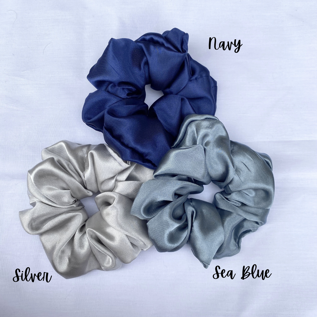 Regular Satin Scrunchies