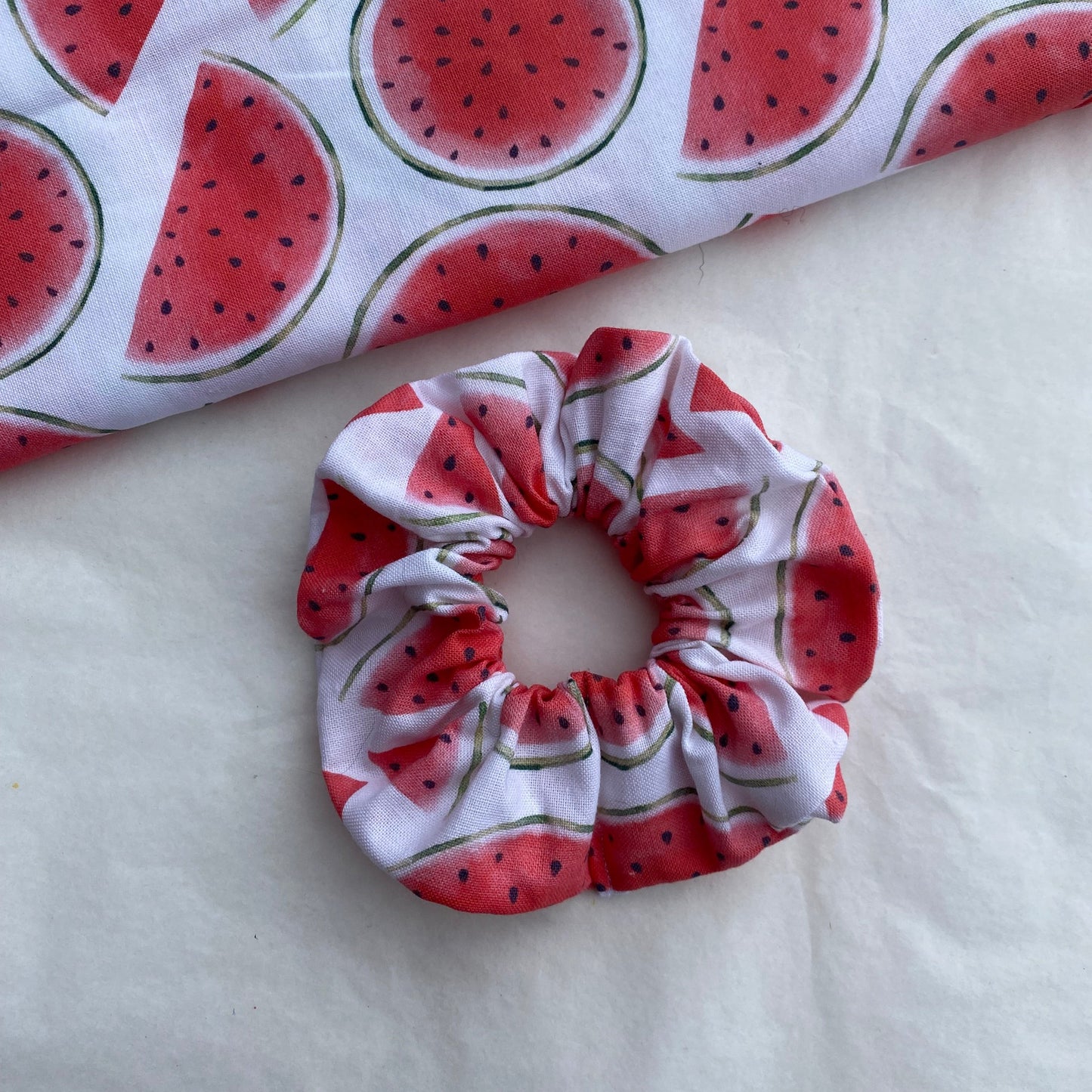 Watermelon Scrunchie