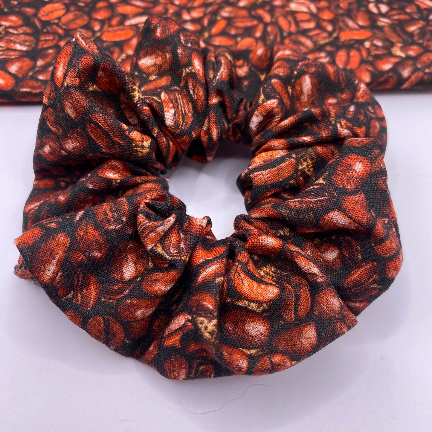 Coffee Bean Scrunchie