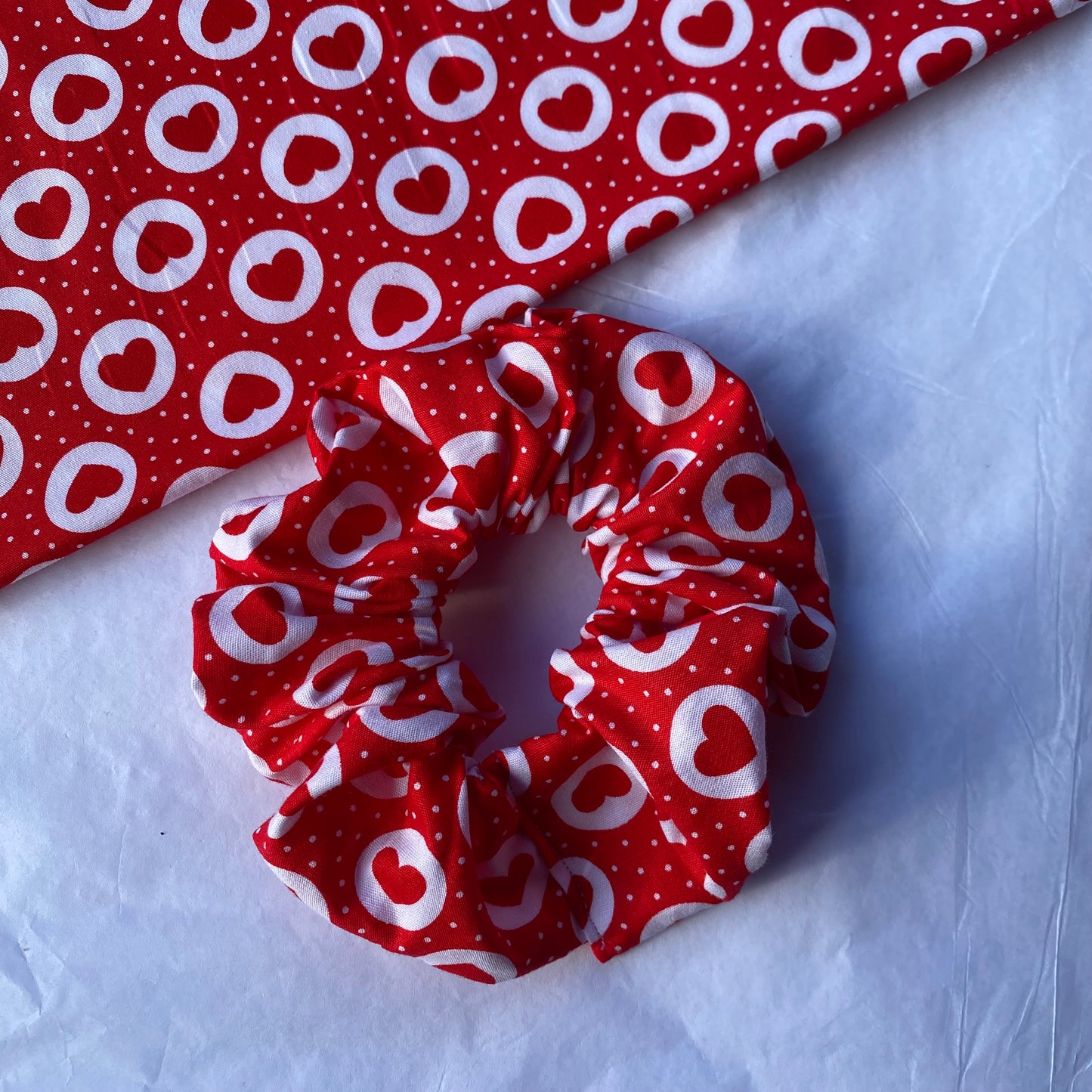 Love Heart Scrunchies