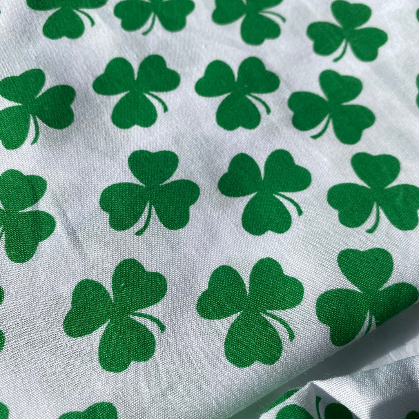 Lucky Clover Scrunchie