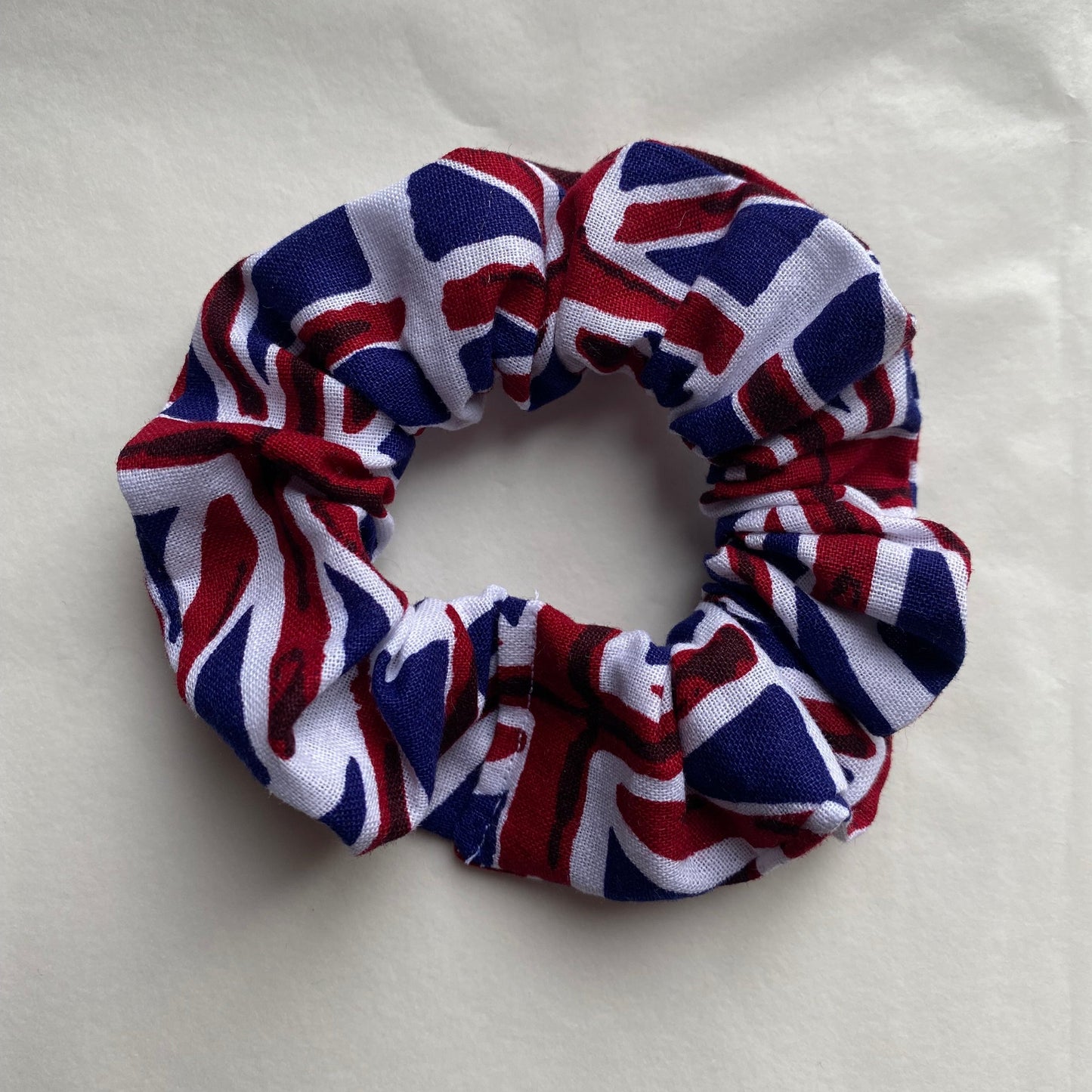 Union Jack Scrunchie