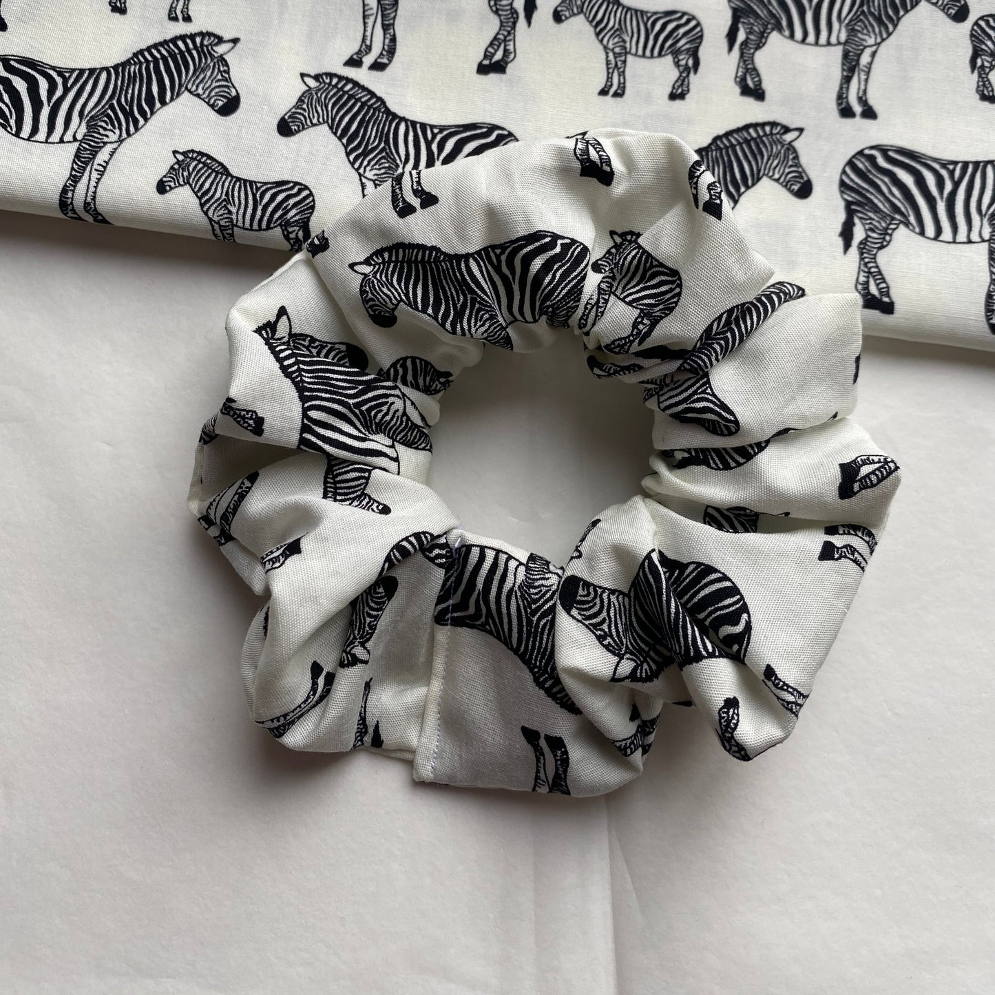 Zebra Scrunchie