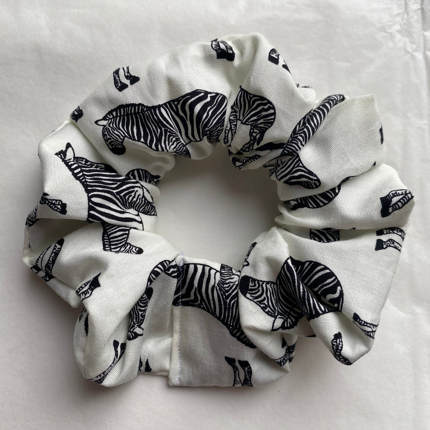 Zebra Scrunchie
